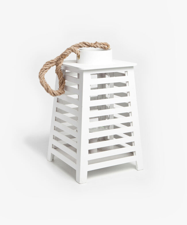 Wooden Portable Garden Lamp