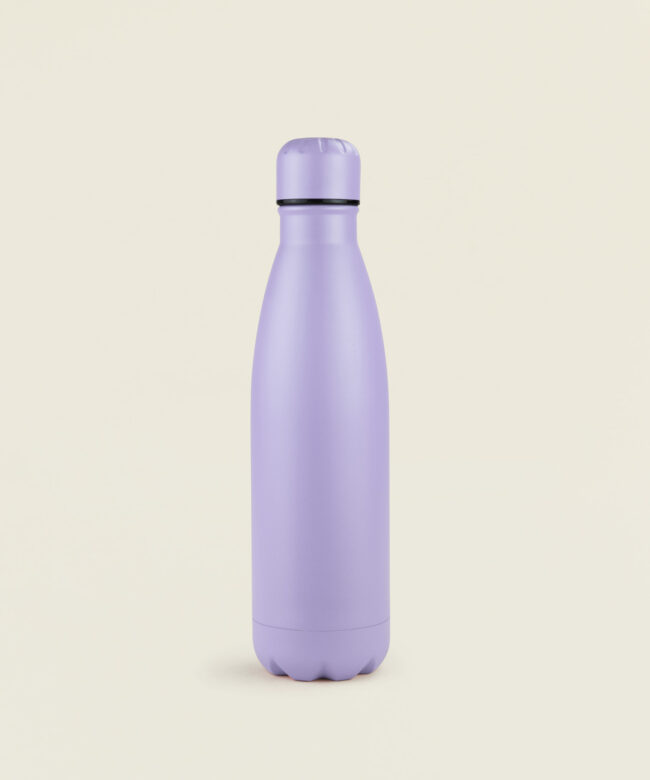 Θερμός 500ml σε μωβ χρώμα