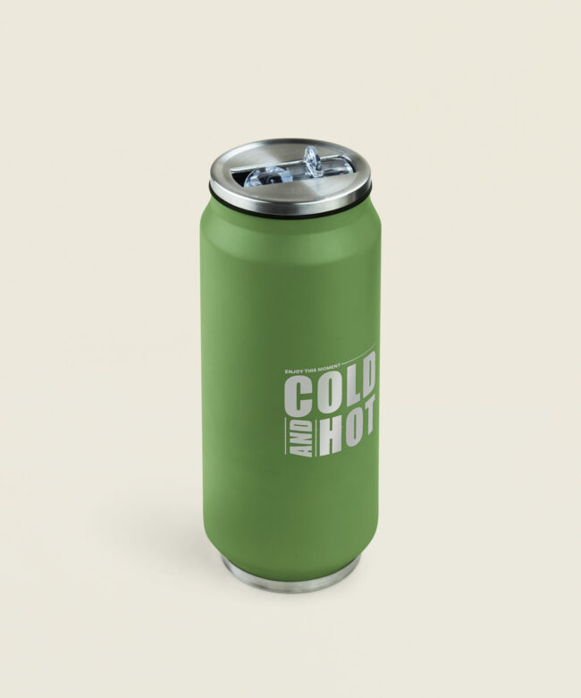 Θερμός ανοξείδωτο Cold & Hot 500ml σε πράσινο χρώμα