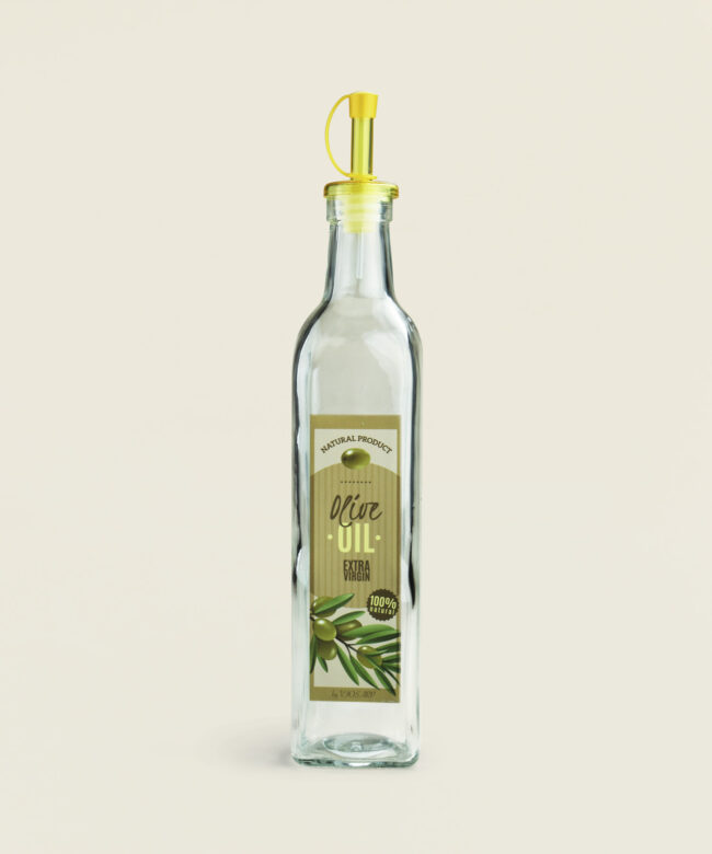 Μπουκάλι για λάδι γυάλινο Olive Oil