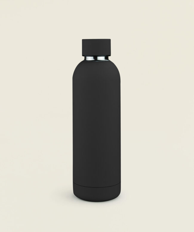 Θερμός ανοξείδωτο 500ml σε μαύρο χρώμα
