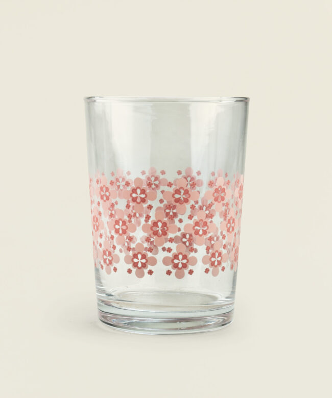 Ποτήρι νερού Grande Pink Floral