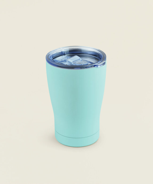 Ποτήρι θερμός ανοξείδωτο 370ml στο χρώμα της μέντας