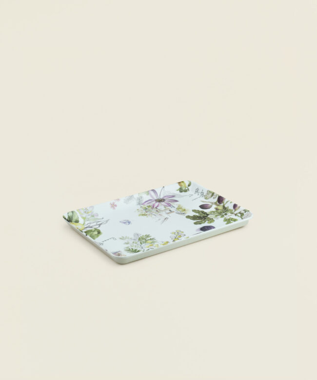 Δίσκος σερβιρίσματος Garden 21,5x14εκ.