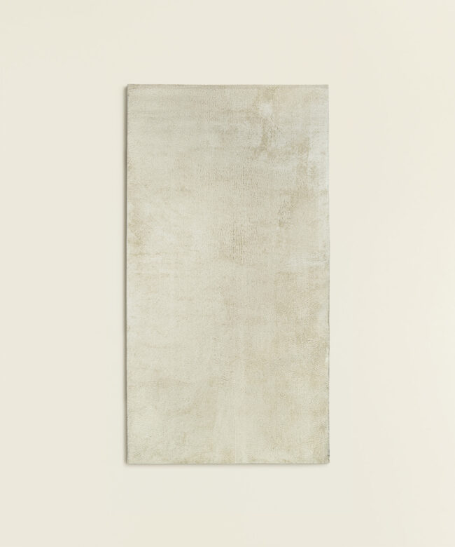 Χαλί Mink 75X140εκ. σε κρεμ χρώμα