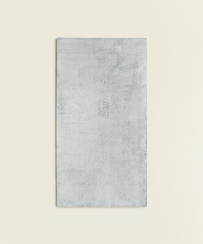 Χαλί διάδρομος Mink 75X140εκ. σε γκρι ασημί χρώμα