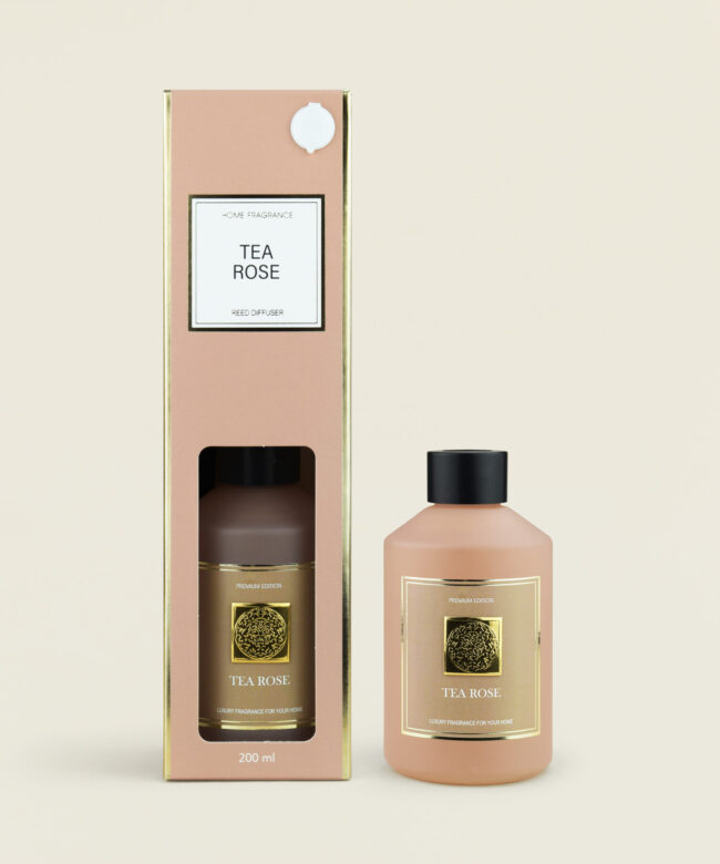 Αρωματικό χώρου με sticks 200ml Tea Rose
